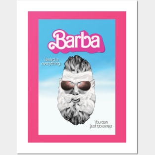 "BARBA" Parody Print Posters and Art